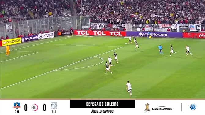 Image d'aperçu pour Colo-Colo - Alianza Lima 0 - 0 | DEFESA DO GOLEIRO - Ángelo Campos