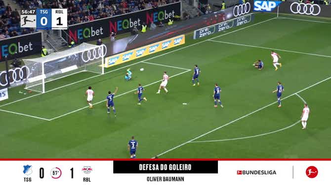 Imagem de visualização para Oliver Baumann with a Goalkeeper Save vs. RB Leipzig