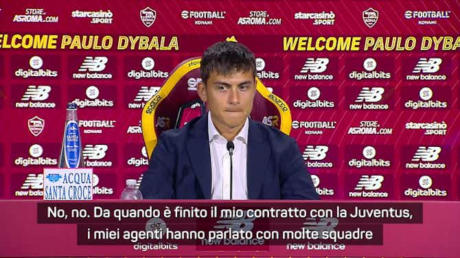 Anteprima immagine per Dybala: "Non abbandonato dall'Inter, voluto dalla Roma"