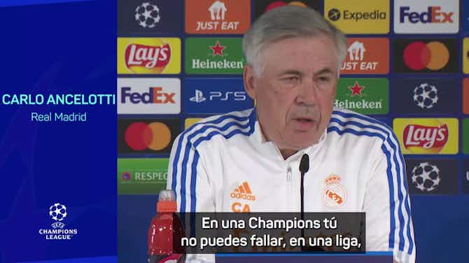 Imagen de vista previa para Ancelotti, sobre la final: "Puede ser una venganza para nosotros, o para ellos"