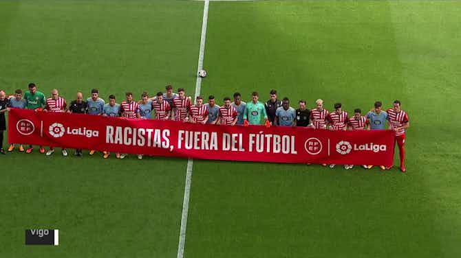 Image d'aperçu pour 36e j. - La banderole de La Liga contre le racisme