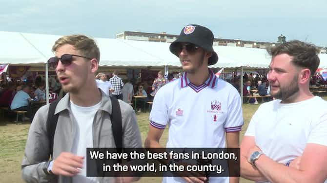 Imagem de visualização para 'Best fans in the world!' - West Ham party in Prague