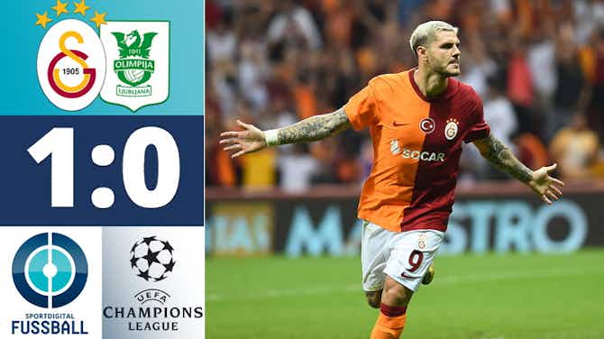 Vorschaubild für Icardi trifft, Torreira fliegt! Gala in den CL-Playoffs | Galatasaray - NK Olimpija Ljubljana