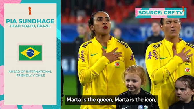 Pratinjau gambar untuk Marta is the queen, Marta is the icon - Sundhage