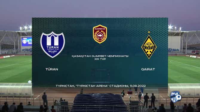 Preview image for Kazakhstan Premier League: Turan 1-3 K. Almaty