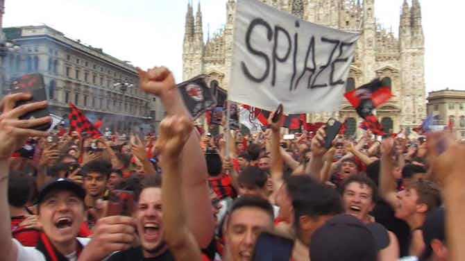 Anteprima immagine per Milan: boato in Piazza Duomo al fischio finale