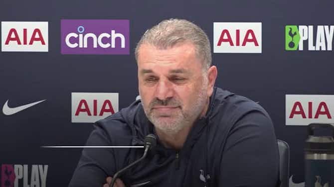 Preview image for Spurs boss Postecoglou responds to rumours linking him with Liverpool job