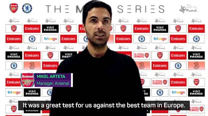 Preview image for Pre-season positives for Arteta and Arsenal despite defeat to 'best team in Europe'