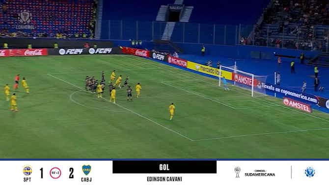 Preview image for Sportivo Trinidense - Boca Juniors 1 - 2 | GOL - Edinson Cavani