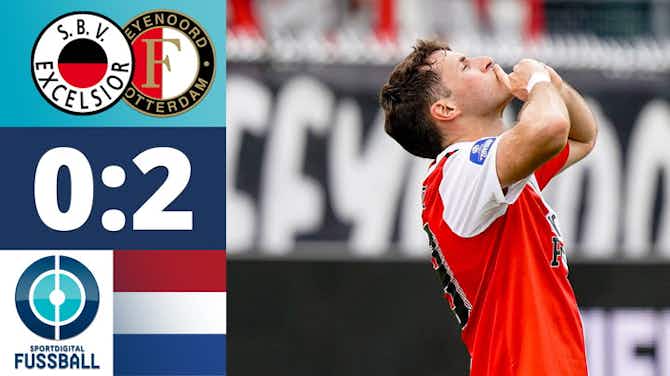 Vorschaubild für Gimenez trifft doppelt! Feyenoord gewinnt Stadtderby | Excelsior Rotterdam - Feyenoord Rotterdam