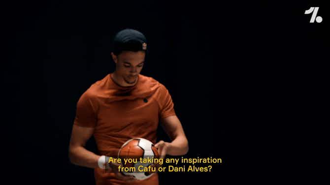 Preview image for Exclusive: Trent Alexander-Arnold on Dani Alves as an inspiration
