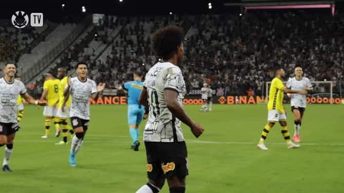 Pratinjau gambar untuk Willian’s first Corinthians goal after his return to Brazil