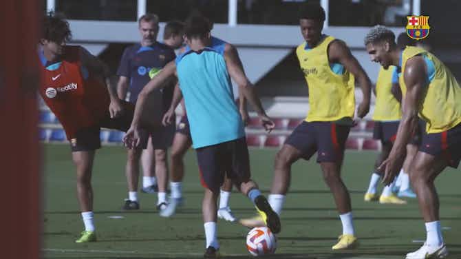 Preview image for FC Barcelona stars finish their preparations for the Joan Gamper Trophy