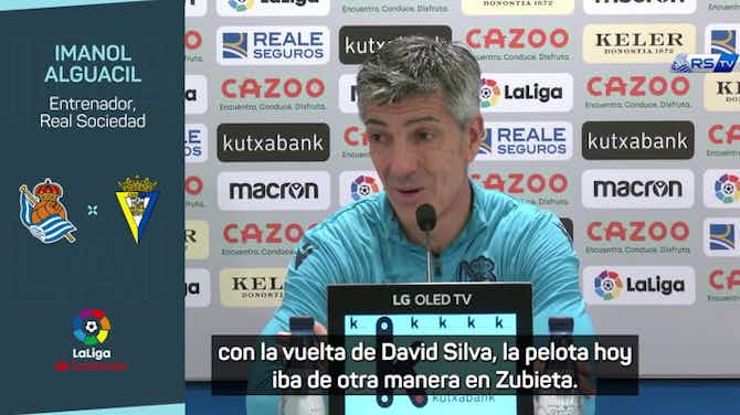 Imagen de vista previa para Imanol: "Con la vuelta de Silva, la pelota va de otra manera en Zubieta"