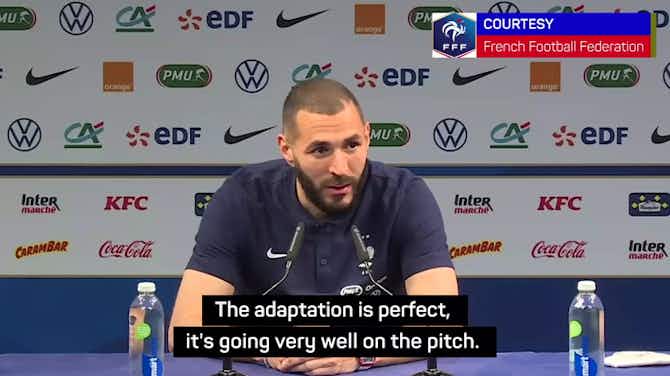 Preview image for Delighted Benzema ‘never stopped believing’ in France return