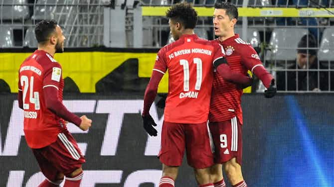 Vorschaubild für Sieg im Ligagipfel: Bayern wehrt BVB-Angriff ab
