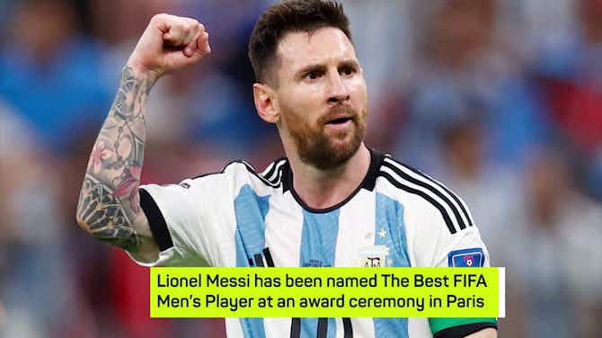Preview image for Breaking news - Messi named The Best