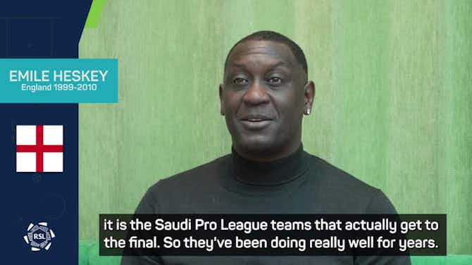 Pratinjau gambar untuk Heskey feels Saudi Pro League has long term future