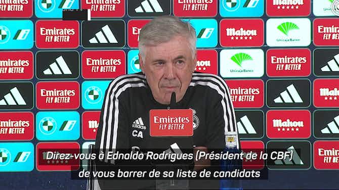 Image d'aperçu pour Real Madrid - Ancelotti répond aux rumeurs sur son avenir : "C'est une bêtise"