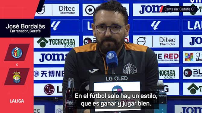 Preview image for Bordalás: "En el fútbol solo hay un estilo, que es ganar"