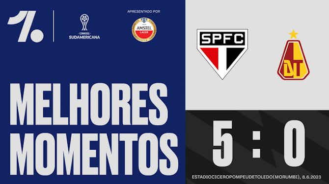 Imagem de visualização para Melhores momentos: São Paulo x Deportes Tolima (CONMEBOL Sudamericana)