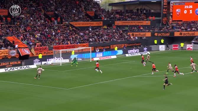 Anteprima immagine per Mbappé realizza due splendidi gol al Lorient