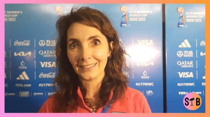 Preview image for Exclusive: "We want an opponent that plays a different style" Natalia post-match | #U17WWC