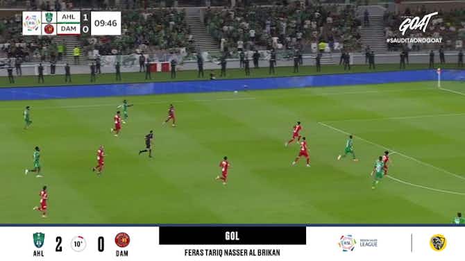 Image d'aperçu pour Al-Ahli - Damak 2 - 0 | GOL - Feras Tariq Nasser Al Brikan