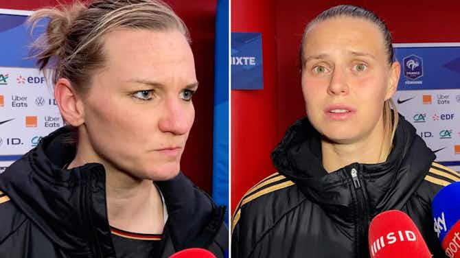 Vorschaubild für Brutal ärgerlich": DFB-Frauen hadern nach Niederlage in Frankreich