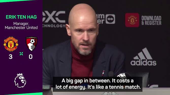 Preview image for Bournemouth victory more like tennis than football - Man U's ten Hag