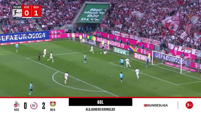 Imagem de visualização para Colônia - Bayer Leverkusen 0 - 2 | GOL - Alejandro Grimaldo