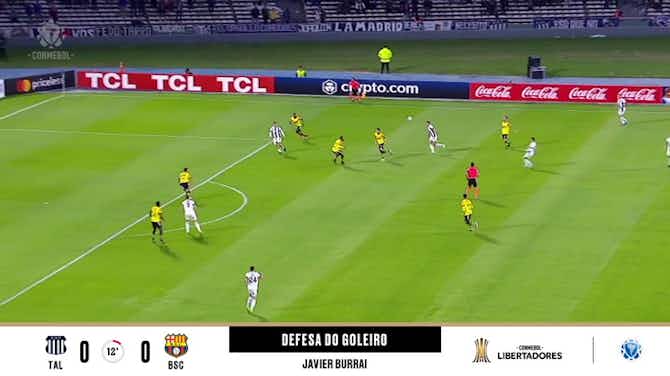 Pratinjau gambar untuk Talleres - Barcelona-EQU 1 - 0 | DEFESA DO GOLEIRO - Javier Burrai