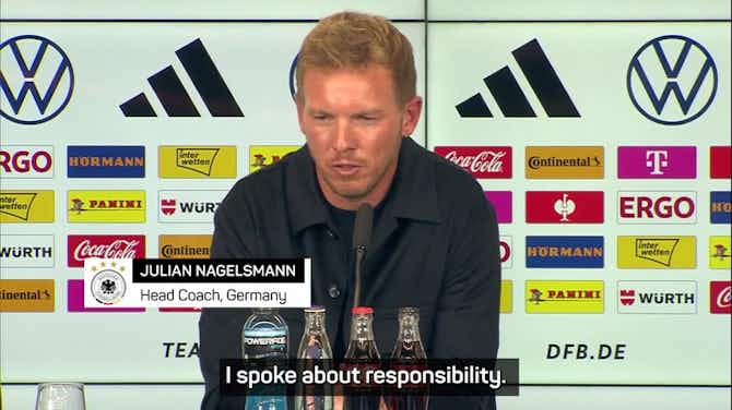 Preview image for Nagelsmann 'not jittery' after becoming German boss