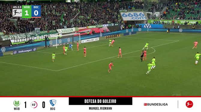 Anteprima immagine per Manuel Riemann with a Goalkeeper Save vs. Wolfsburg