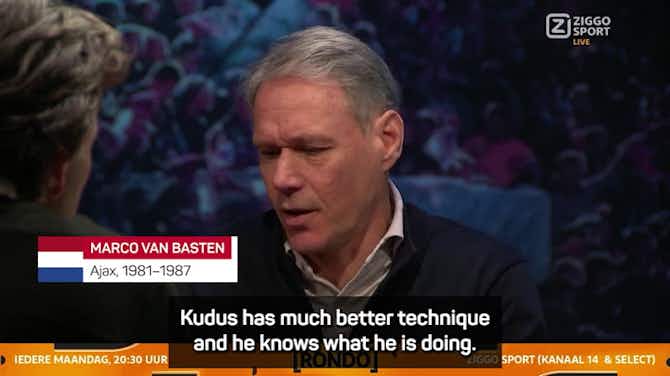 Preview image for Van Basten think Kudus is an 'all-round player' compared to 'confused' Antony