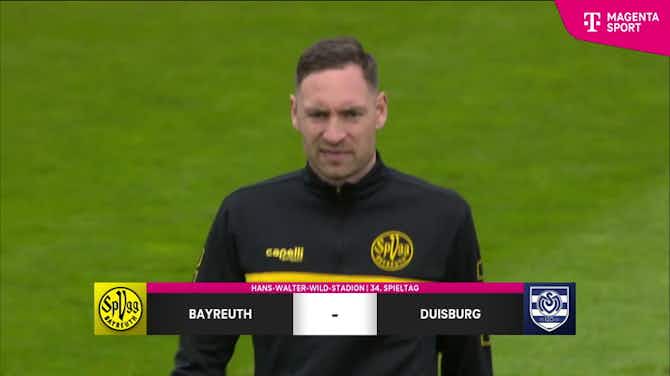 Vorschaubild für SpVgg Bayreuth - MSV Duisburg (Highlights)