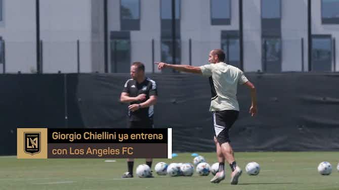 Imagen de vista previa para Chiellini ya entrena con Los Angeles FC
