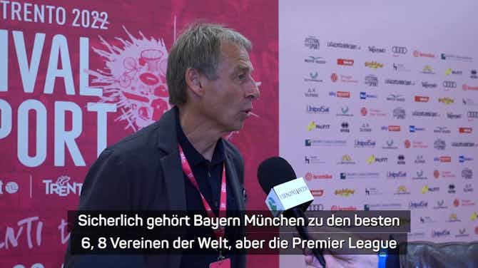 Vorschaubild für Klinsmann: Bundesliga mit Serie A gleichauf