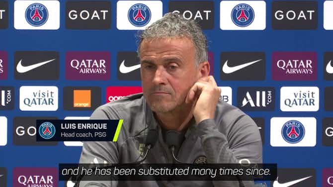 Pratinjau gambar untuk 'How old are you?' Enrique snaps at reporter over Mbappe question