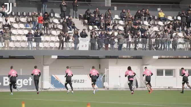 Preview image for Juventus open training session ahead of Monza