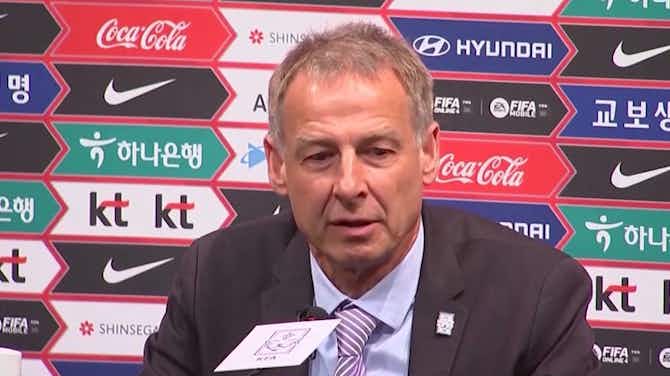 Imagen de vista previa para Klinsmann, nuevo seleccionador de Corea del Sur: "Soy un gran admirador de Son"