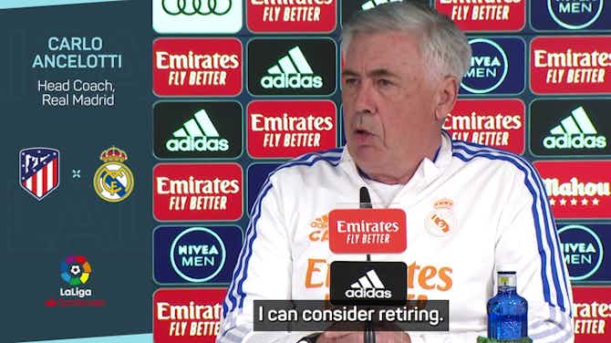Preview image for Ancelotti plans to retire after Real Madrid 'honeymoon' ends