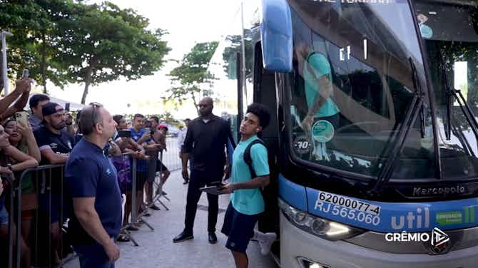 Imagem de visualização para Grêmio chega ao Rio de Janeiro para estreia no Brasileirão