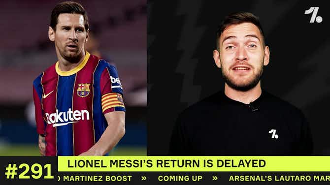 Preview image for Why Messi WON’T return to Barcelona training…