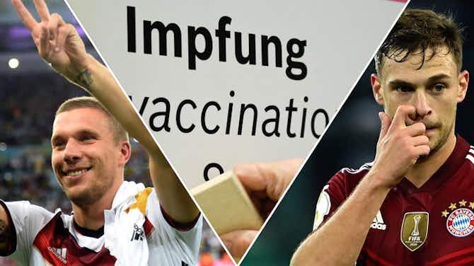 Vorschaubild für Podolski verteidigt Kimmich in Impfdebatte: "Als Schwerverbrecher hingestellt"