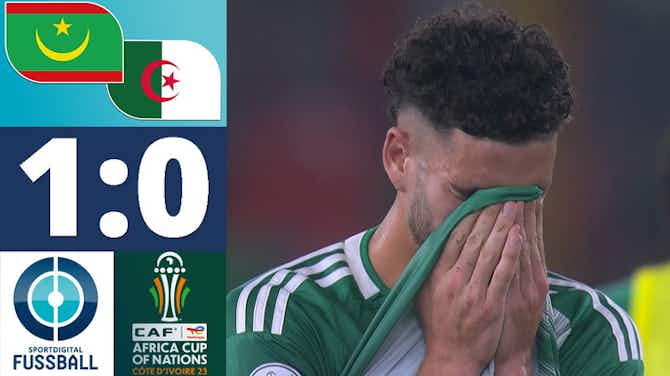 Vorschaubild für Riesen-Sensation in Gruppe D - Mauretanien wirft Algerien aus Afrika-Cup! | Mauretanien - Algerien