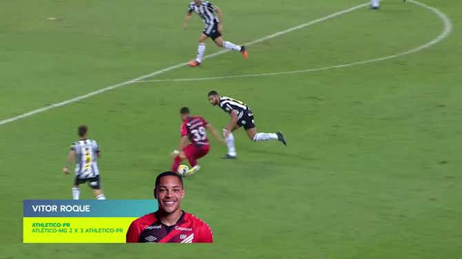Preview image for Athletico's Vitor Roque claims MVP for Brasileirao Week 21