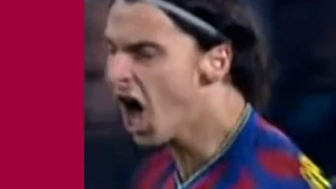 Anteprima immagine per Zlatan Ibrahimovic's best Barça goals