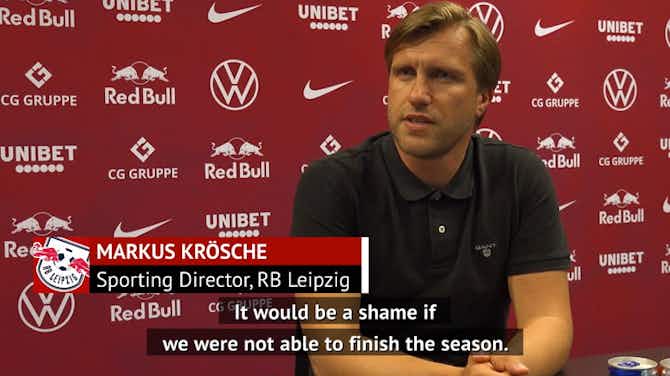 Preview image for Leipzig sporting director delighted with Champions League announcement