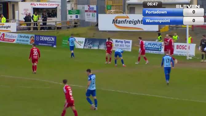 Preview image for Northern Ireland Premiership: Portadown 0-1 Warrenpoint Town